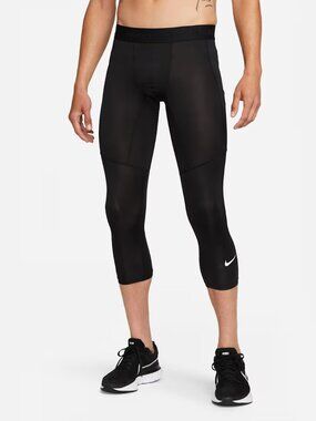 NWT Nike Pro 3/4 Length Fitness Tights